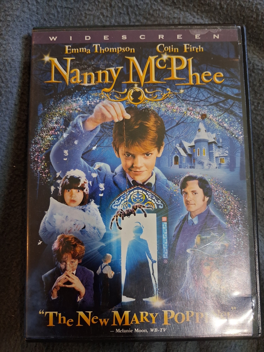 Nanny McPhee Widescreen DVD — Blue & Gold Cover